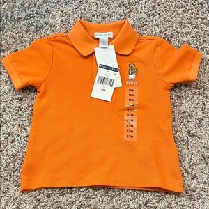 Ralph Lauren Kids Polo in Vibrant Orange